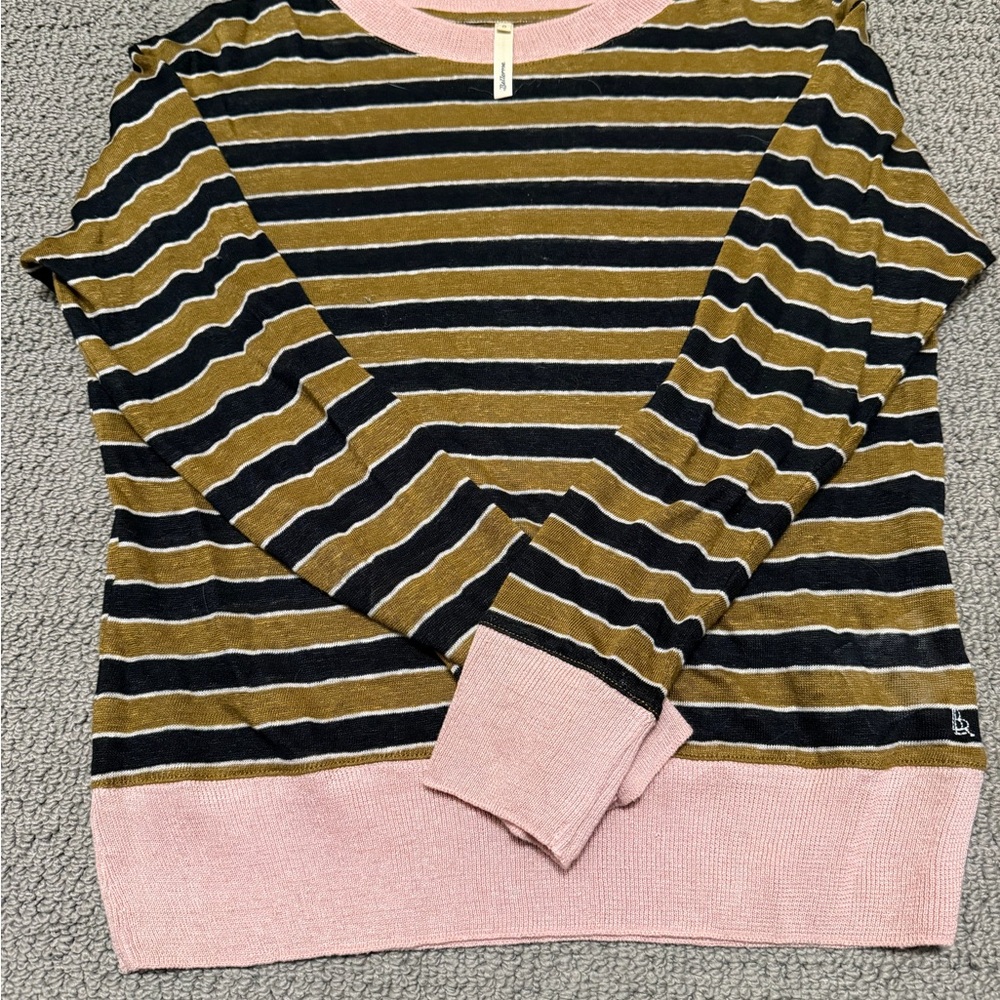 Bellerose Multicolor Striped Knit Top